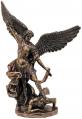  St. Michael the Archangel Statue in Bronze & Fiberglass, 45"H 