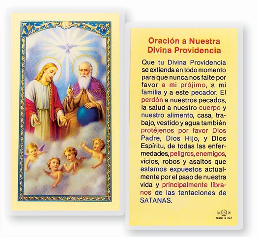 Oracion A San Pancracio Holy Card - William J Hirten Co