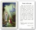  "Prayer to Our Lady" Prayer/Holy Card (Paper/100) 