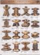  High Polish Finish Bronze Altar Candlestick: 9989 Style - 1 1/2" Socket 