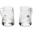  Glass Cruet w/Handle - Water Motif - 3 3/4 oz 