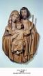  Holy Family Presentation Statue 3/4 Relief in Linden Wood, 36" & 54"H 