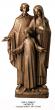  Holy Family Statue 3/4 Relief in Fiberglass, 72"H 