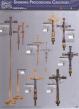  "Risen Christ" High Polish Finish Floor Bronze Processional Cross/Crucifix: 6351 Style 