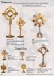  Chapel Lunette Monstrance - Gold or Silver Plated 
