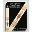  Holy Cross of San Damiano Paschal Side Candles 1 1/2" x 12" 