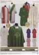  Panel Chasuble/Dalmatic in Damask Fabric 