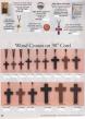 Altar Server Wooden Cross  & Cord (10 pc) 