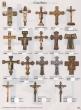  "Decolores" Wood Cross from El Salvador (5") 