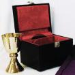  Chalice And Paten | Satin Gold Finish 