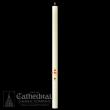  Blank/Plain Paschal Candle #8, 2-3/8 x 52 