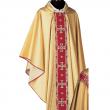  Overlay/Deacon Stole in Assisi Lame Oro Fabric 
