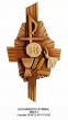  Eucharistic Symbol in Linden Wood, 20" x 48"H 