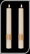  Ornamented 51% Beeswax Paschal Candle 2" x 39" 
