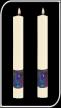  Window of Hope Paschal Candle 2 1/16" x 45" 