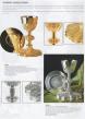  Relief Embossed Gothic Chalice & Scale Paten w/Ring 