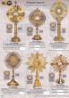  Monstrance/Ostensorium - Silver/Gold Plated 