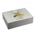  COMMUNION KEEPSAKE BOX WITH PEARLIZED FINISH 