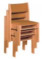  Flexible Seating Congregational Stacking Chair - Padded Back 