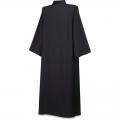  Black Washable Alb - Coat Style - No Decoration - Terlenka Fabric 