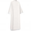  White Washable Alb Coat Style - No Decoration - Terlenka Fabric 