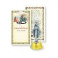  O.L. OF GRACE AUTO STATUE WITH PRAYER CARD (2 PC) 