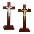 Risen Christ Standing Crucifix (13") 