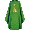  Green Gothic Chasuble - Pascal Fabric 