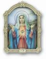  IMMACULATE HEART OF MARY PLAQUE 