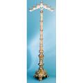  Floor Candelabra | 7 Lite | Bronze Or Brass | Fixed Arm | Footed Base 
