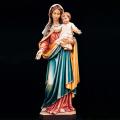  Our Lady w/Child Statue in Poly-Art Fiberglass, 60"H 
