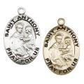  St. Anthony of Padua Neck Medal/Pendant Only 