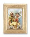  HOLY FAMILY GOLD STAMPED PRINT IN GOLD FRAME 
