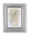  HOLY SPIRIT GOLD STAMPED PRINT IN SILVER FRAME 