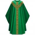  Green Gothic Chasuble Set - Duomo Fabric 