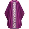  Purple Gothic Chasuble - Duomo Fabric 