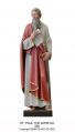  St. Paul the Apostle Statue in Linden Wood, 36" - 72"H 