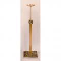  Processional Satin Finish Bronze Floor Candlestick: 6351 Style: 1 1/2" Socket 