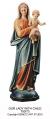  Our Lady w/Child Statue in Linden Wood, 36" - 72"H 