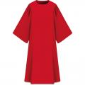  Red "Assisi" Deacon Dalmatic - Without Decoration - Elias Fabric 