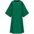  Green "Assisi" Deacon Dalmatic - Without Decoration - Elias Fabric 