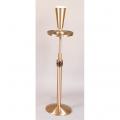  High Polish Finish Bronze Adjustable Pedestal Stand: 9013 Style - 31" to 52" Ht 