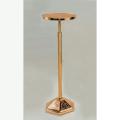  Satin Finish Adjustable Pedestal Stand 9942 Style - 34" to 55" Ht 