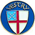  Vestry Lapel Pin (2 pc) 