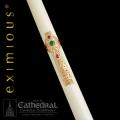  The "Cross of Erin" Eximious Paschal Candle - 1-15/16 x 39, #4 