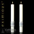  The "Way of the Cross" Eximious Altar Side Candles - Pair 