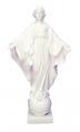  Our Lady of Smiles Statue in White, 9"H 