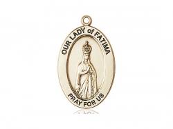  Our Lady of Fatima Oval Neck Medal/Pendant Only 