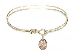  Saint Juliana of Cumae Charm Bangle Bracelet 