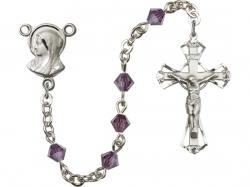  Rosary w/Swarovski Rundell Beads 